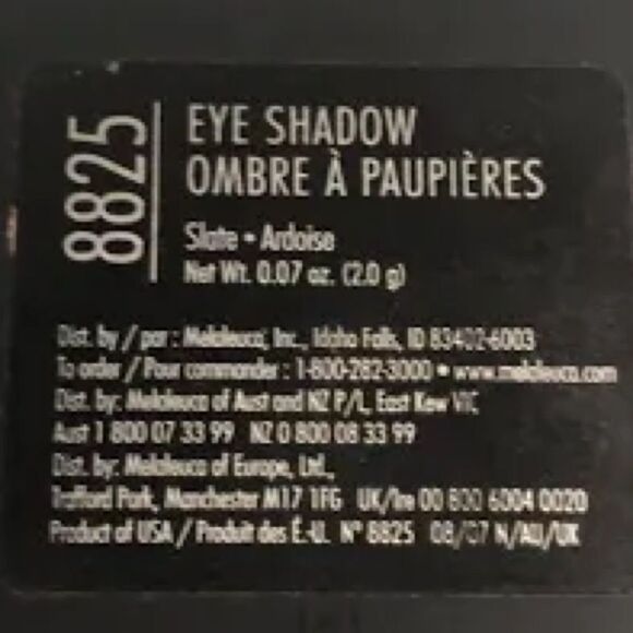 NWT brand new in box Sei Bella eyeshadow, color slate. Dark charcoal gray - Picture 6 of 6